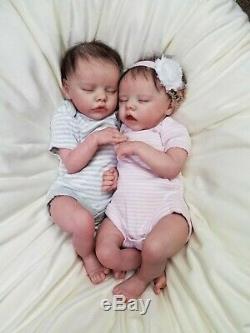 reborn baby boy and girl twins