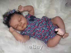 ethnic biracial aa reborn baby doll