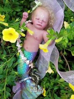 reborn mermaid baby doll