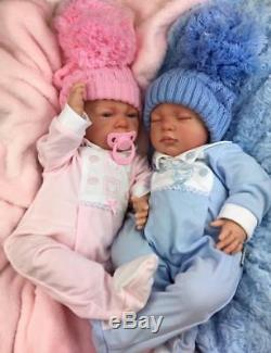 twin girl reborn dolls