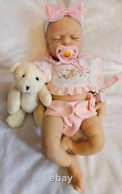 12/30cmMicro Preemie Full Body Silicone Baby Doll Boy Mimi Lifelike Reborn Do