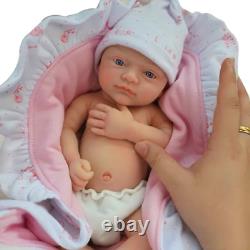 12 Full Body Silicone Reborn Lifelike Doll Surprise Children Anti-Stress Joy