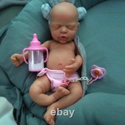 12 Micro Preemie Full Body Silicone Baby Doll Girl Nova Lifelike Reborn Doll