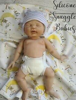 12 Micro Preemie Full Body Silicone Baby Girl Doll Charlotte