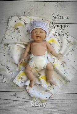 12 Micro Preemie Full Body Silicone Baby Girl Doll Charlotte