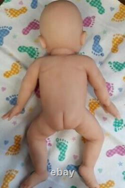 12 Micro Preemie Full Body Silicone Baby Girl Doll Charlotte