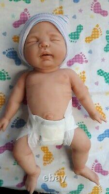 12 Micro Preemie Full Body Silicone Baby Girl Doll Charlotte