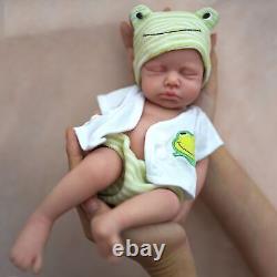 12 Realistic Reborn Boy or Girl Baby Doll Toy Soft Silicone Skin and Cloth Body