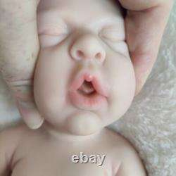 12? Reborn Baby Boy Doll 100% Full Body Silicone Lifelike Set Preemie with Gifts