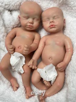 13 Full Body Silicone Baby Doll Newborn Handmade Lifelike Reborn Baby Dolls