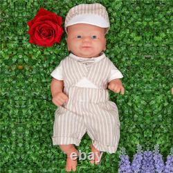 14'' IVITA Silicone Reborn Baby Boy Blue Eyes Infant Silicone Doll