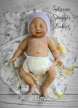 14 Preemie Full Body Silicone Baby Girl Doll Tabitha