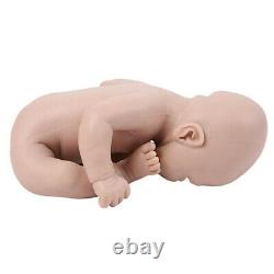 14 inch Full Body Solid Silicone Reborn Baby Girl Unfinished Blank diy Doll Kits
