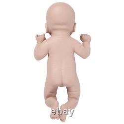 14 inch Full Body Solid Silicone Reborn Baby Girl Unfinished Blank diy Doll Kits