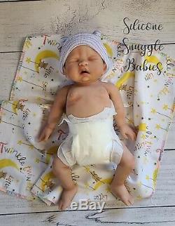 15 Preemie Full Body Silicone Baby Boy Doll Tyler