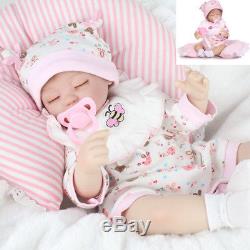 16 Realistic Reborn Baby Dolls Handmade Newborn Vinyl Silicone Girl Doll Xmas