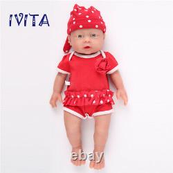 16Lifelike Reborn Baby Girl Silicone Infant Doll Kids Correct Sex Education