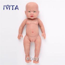 16Lifelike Reborn Baby Girl Silicone Infant Doll Kids Correct Sex Education