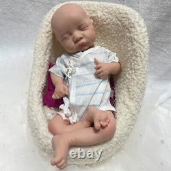 17'' Full Soft Silicone Reborn Baby Newborn Boy 3D Veins Painted Rebirth Dolls