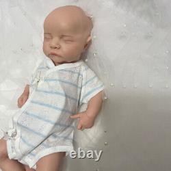 17'' Full Soft Silicone Reborn Baby Newborn Boy 3D Veins Painted Rebirth Dolls