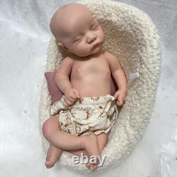 17'' Full Soft Silicone Reborn Baby Newborn Boy 3D Veins Painted Rebirth Dolls