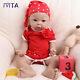 17 Lifelike Reborn Baby Doll Girl Newborn Full Body Silicone Doll Toddler Toy