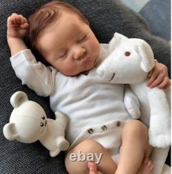17 Newborn Baby Doll Reborn Full Body Soft Silicone Vinyl Sleeping Dolls GIFT
