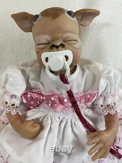 17 Weighted Bountiful Baby Reborn Doll Fawna Woodland Deer Collectible