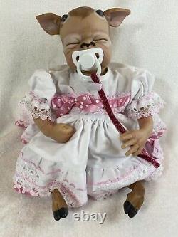 17 Weighted Bountiful Baby Reborn Doll Fawna Woodland Deer Collectible