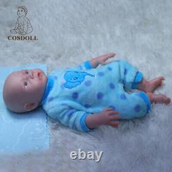 18.5 Drink-Wet System Newborn Boy Handmade Full Silicone 3KG Reborn Baby Dolls