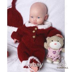 18.5 in Full Body Silicone Baby Doll Reborn Baby Dolls with Drink-Wet Girl Doll
