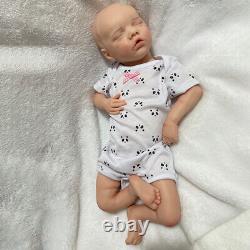 18 Floppy Full Silicone Reborn Baby Doll 5.3lb Lifelike Newborn Birthday Gift