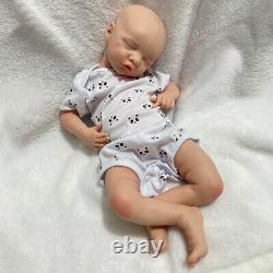 18 Floppy Full Silicone Reborn Baby Doll 5.3lb Lifelike Newborn Birthday Gift