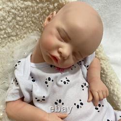 18 Floppy Full Silicone Reborn Baby Doll 5.3lb Lifelike Newborn Birthday Gift