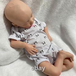 18 Floppy Full Silicone Reborn Baby Doll 5.3lb Lifelike Newborn Birthday Gift