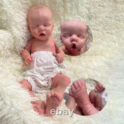 18 Full Silicone Reborn Doll Weighted Newborn Girl Cuddle Baby Birthday Gift