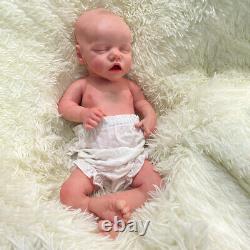 18 Full Silicone Reborn Doll Weighted Newborn Girl Cuddle Baby Birthday Gift