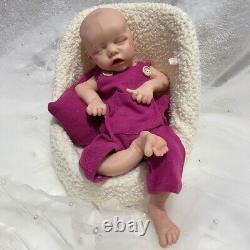 18 Full Silicone Reborn Doll Weighted Newborn Girl Cuddle Baby Birthday Gift