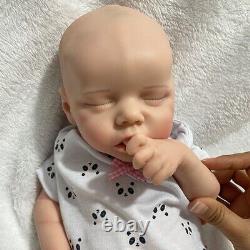 18 Full Silicone Reborn Doll Weighted Newborn Girl Cuddle Baby Birthday Gift