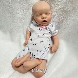 18 Full Silicone Reborn Doll Weighted Newborn Girl Cuddle Baby Birthday Gift