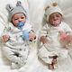 18 Reborn Baby Dolls Twins Boy/girl Vinyl Silicone Realistic Real Newborn Doll