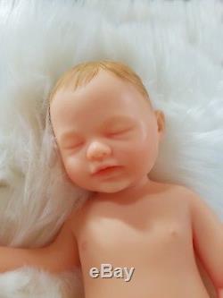 18 Reborn Silicone Baby Girl Doll, So Soft Just Like a Real Baby