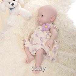 18 Silicone Reborn Baby GIRL Full Body Newborn Doll Open eyes Reborn for Kid's