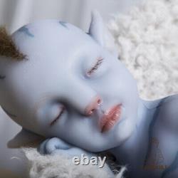 18 inch Avatar Reborn Baby Full Platinum Silicone COSDOLL Painted Doll for Gift