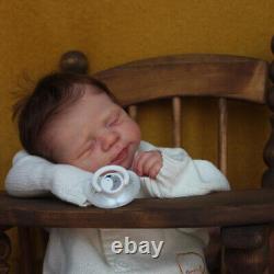 18In Reborn Baby Dolls Lifelike Real Baby Dolls Cute Baby Lovely Doll Cloth Body