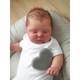 19 Lifelike Reborn Baby Dolls Vinyl Sleeping Newborn Boy Girl Rooted Hair Gift