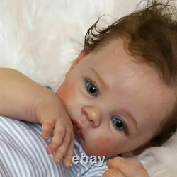 19 Reborn Baby Doll Realistic Birthday Gift Toy Lifelike Vinyl Silicone Real