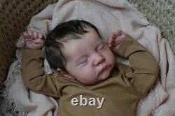 19'' Reborn Baby Doll Soft Silicone Full Body Newborn Real Lifelike Toddler Gift