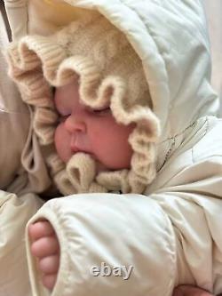19 Reborn Baby Doll Weighted Limbs Lifelike Visible Veins Newborn Handmade Gift