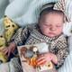 19inch Already Finished Reborn Baby Doll Laura Newborn Size 3d Skin Hand Detaile